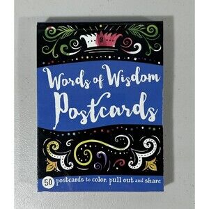 Words Of Wisdom Postcards For Inspirational Coloring Kane Miller EDC Publishing
